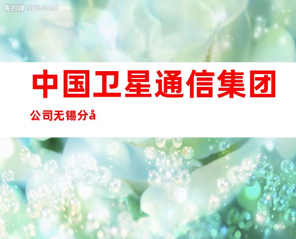 中国卫星通信集团公司无锡分公司